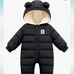6-12 month old puffer snowsuit